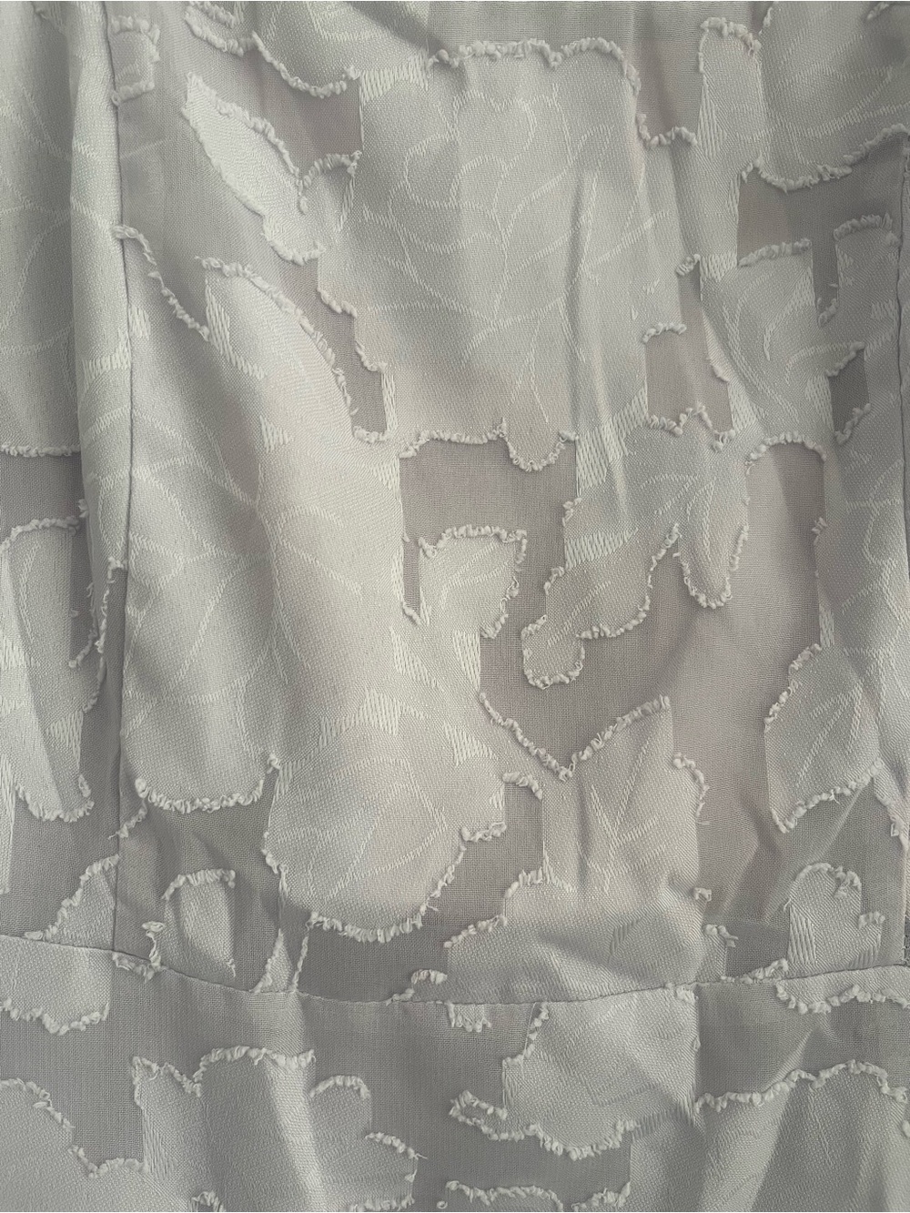 Lavender Floral Rihoas Jacquard Midi Dress - Picture 3 of 7